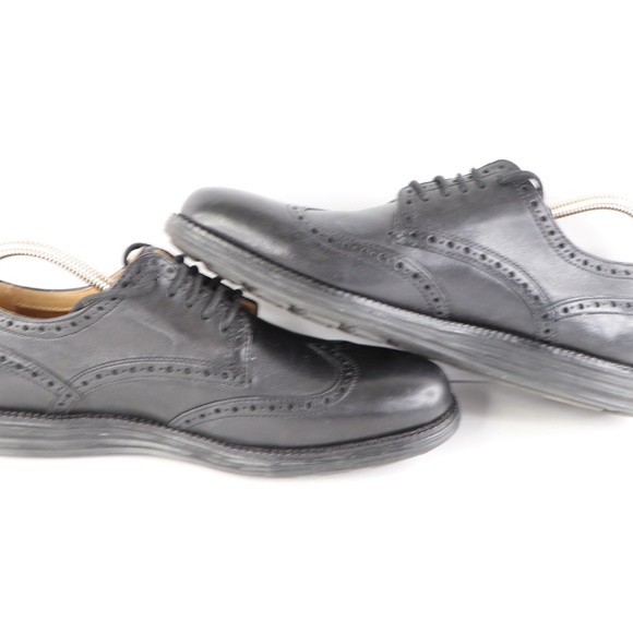 Cole Haan Grand OS Leather Wingtip Dress Shoes 7 main image 6